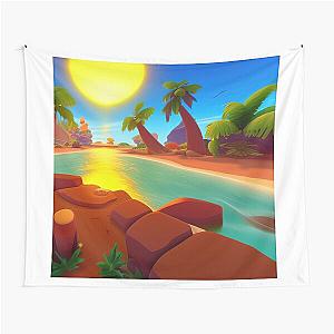 Bandicoot Sunset Tapestry