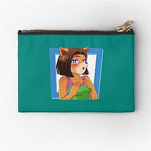 Liz bandicoot Zipper Pouch