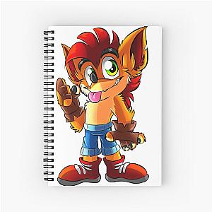 Movie crash bandicoot Spiral Notebook