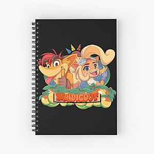 bandicoot family Spiral Notebook