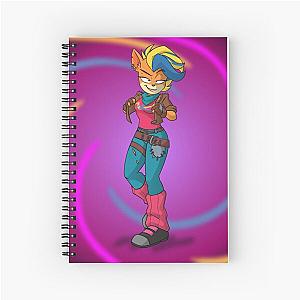 Alternate Universe Tawna Bandicoot Spiral Notebook