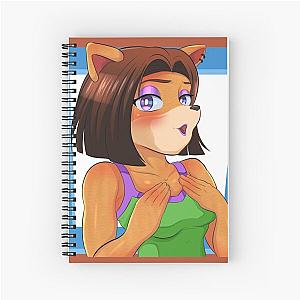 Liz bandicoot Spiral Notebook