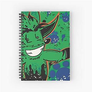 Splashed Crash Spiral Notebook