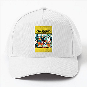 Crashing Couch Surfing Life Crashing Hats & Caps