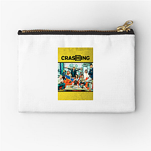 Crashing Couch Surfing Life Crashing Zipper Pouches