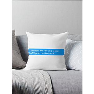 Creed Bratton Quote Scuba Throw Pillow