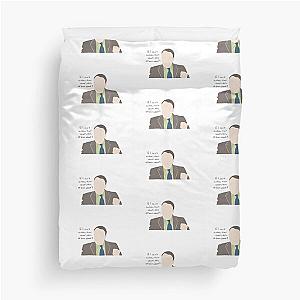 if i can't scuba, then what's this all been about? - creed bratton Duvet Cover