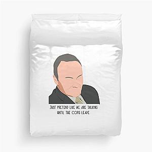 Creed Bratton (The office) cops leaving Duvet Cover