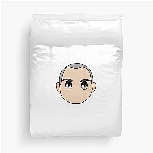 Creed Bratton Chibi Duvet Cover