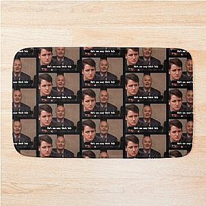 SASSY BLACK LADY 2  CREED BRATTON  THE OFFICE US Bath Mat