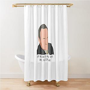 Creed Bratton (The office) cops leaving Shower Curtain