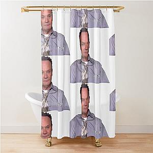 Young Creed Bratton The Office Shower Curtain