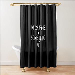 The Office Creed Bratton In Charge of Something White Shower Curtain