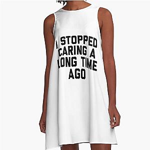 The Office Creed Bratton Funny Quote, Creed Bratton Funny I Stopped Caring Quote A-Line Dress