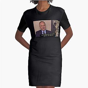 CREED BRATTON  JUST PRETEND  THE OFFICE US Graphic T-Shirt Dress