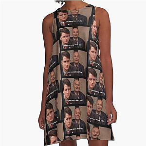 SASSY BLACK LADY  CREED BRATTON  THE OFFICE US A-Line Dress