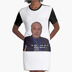 Dont give a F Creed Bratton The Office Graphic T-Shirt Dress