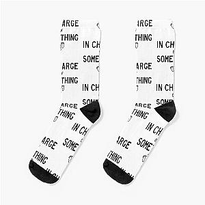 The Office Creed Bratton In Charge of Something Black Socks