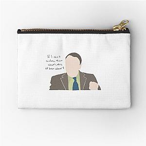 if i can't scuba, then what's this all been about? - creed bratton Zipper Pouch