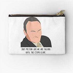 Creed Bratton (The office) cops leaving Zipper Pouch