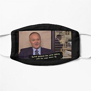 CREED BRATTON  JUST PRETEND  THE OFFICE US Flat Mask