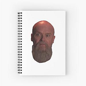 Hairy Creed bratton Spiral Notebook