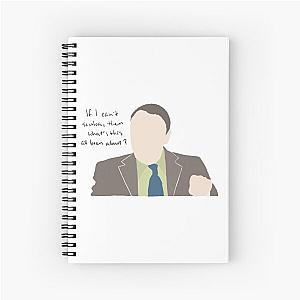 if i can't scuba, then what's this all been about? - creed bratton Spiral Notebook