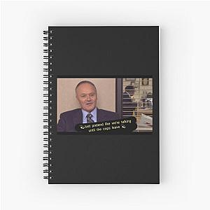 CREED BRATTON  JUST PRETEND  THE OFFICE US Spiral Notebook