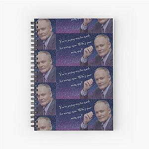 Creed Bratton The Office Quote Spiral Notebook