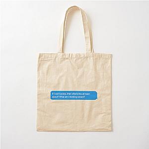 Creed Bratton Quote Scuba Cotton Tote Bag