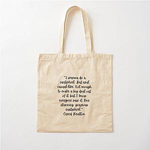 Catrwheel quote Creed Bratton - The Office (US) Cotton Tote Bag