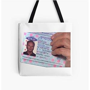 creed bratton the office id All Over Print Tote Bag