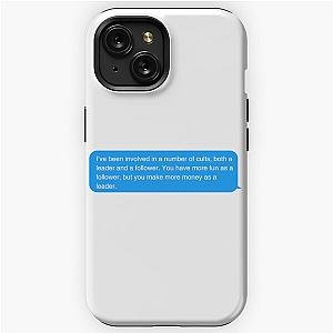 creed bratton cult quote iPhone Tough Case