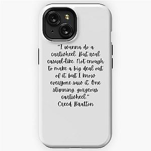 Catrwheel quote Creed Bratton - The Office (US) iPhone Tough Case