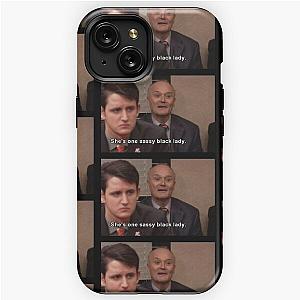 SASSY BLACK LADY  CREED BRATTON  THE OFFICE US iPhone Tough Case