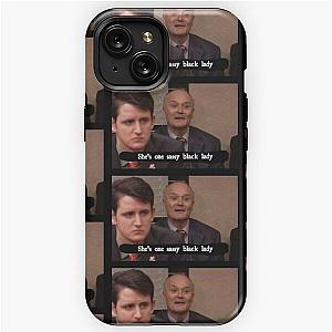 SASSY BLACK LADY 2  CREED BRATTON  THE OFFICE US iPhone Tough Case