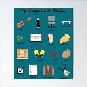 The Office All Things Creed Bratton  Poster