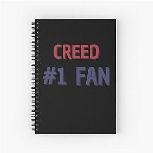 Creed Band - 1 Fan Spiral Notebook