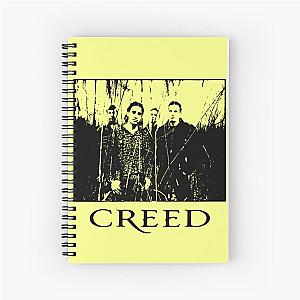 creed band Spiral Notebook