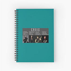 Creed Album Spiral Notebook