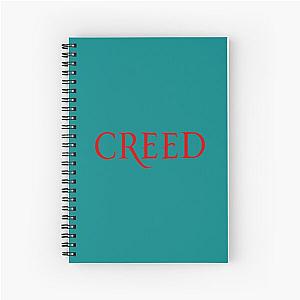 best seller creed band logo   Spiral Notebook