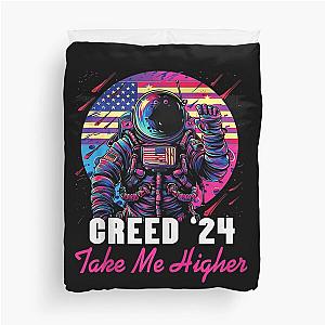 Creed '24 Take Me Higher American Astronaut For Men, For Women, Gift For Political Duvet Cover