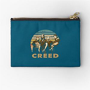 Graphic Creed rock man music  Zipper Pouch