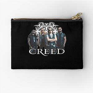 Creed four man rock music poster  Zipper Pouch