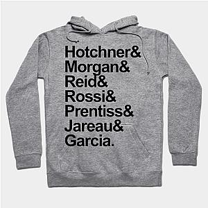 Criminal Minds Hoodies - Criminal Minds Names Hoodie TP0911