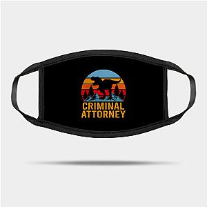 Criminal Minds Face Masks - Criminal Attorney T Shirt - Hear Me Roar Dinasour Gift Item Tee Mask TP0911