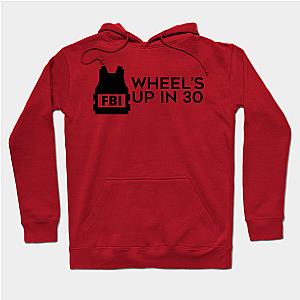 Criminal Minds Hoodies - Wheel's Up in 30 (Black) Hoodie TP0911