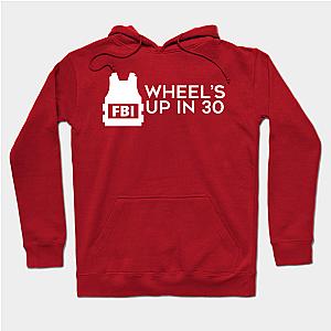 Criminal Minds Hoodies - Wheel's Up in 30 (White) Hoodie TP0911