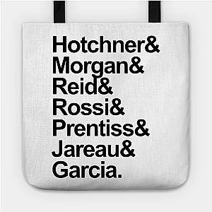 Criminal Minds Bags - Criminal Minds Names Tote TP1011