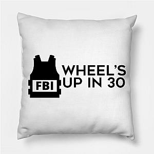 Criminal Minds Pillows - Wheel's Up in 30 (Black) Pillow TP1011